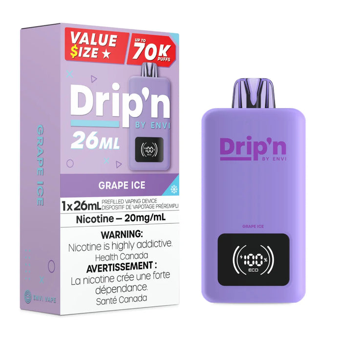 Drip'n by Envi 26ML 70k Puffs Disposable