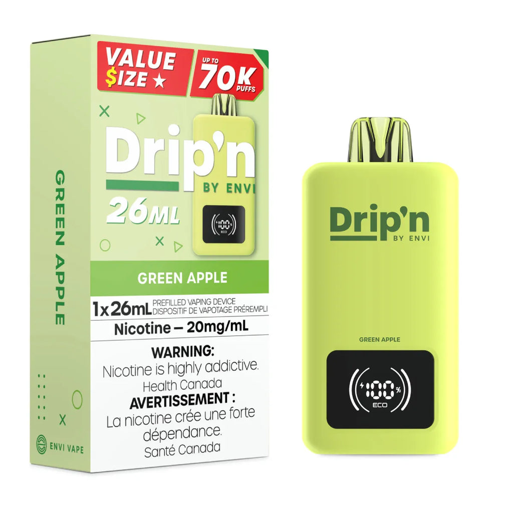 Drip'n by Envi 26ML 70k Puffs Disposable