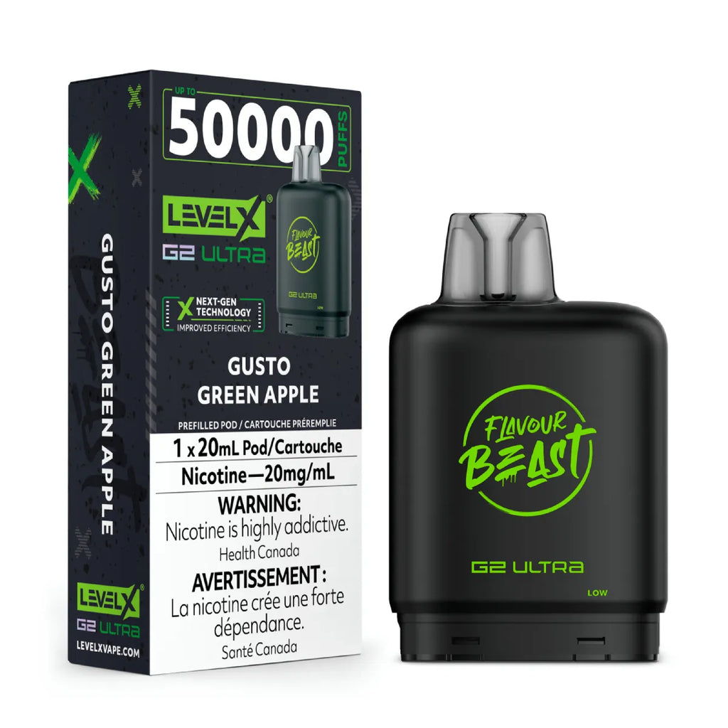 Level X - Flavour Beast G2 Ultra 50K Puffs Disposable Pods