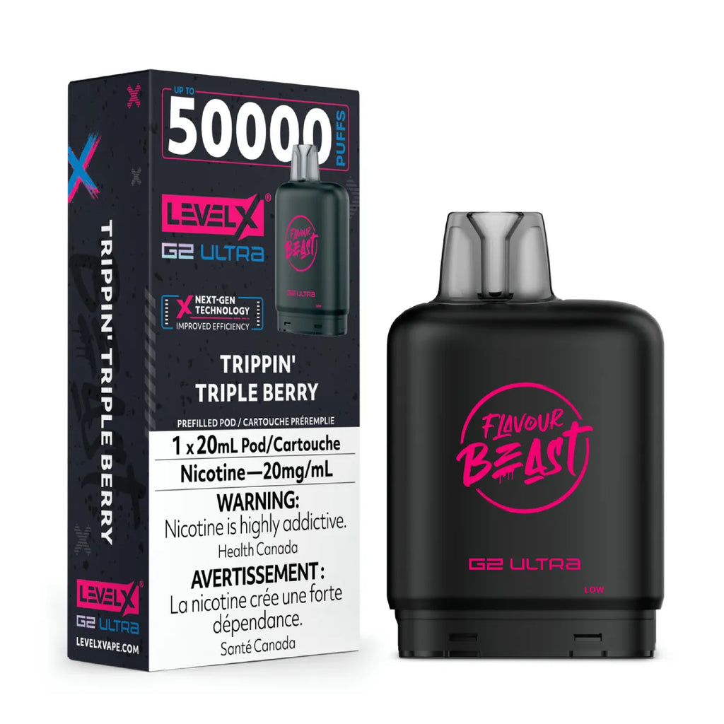 Level X - Flavour Beast G2 Ultra 50K Puffs Disposable Pods