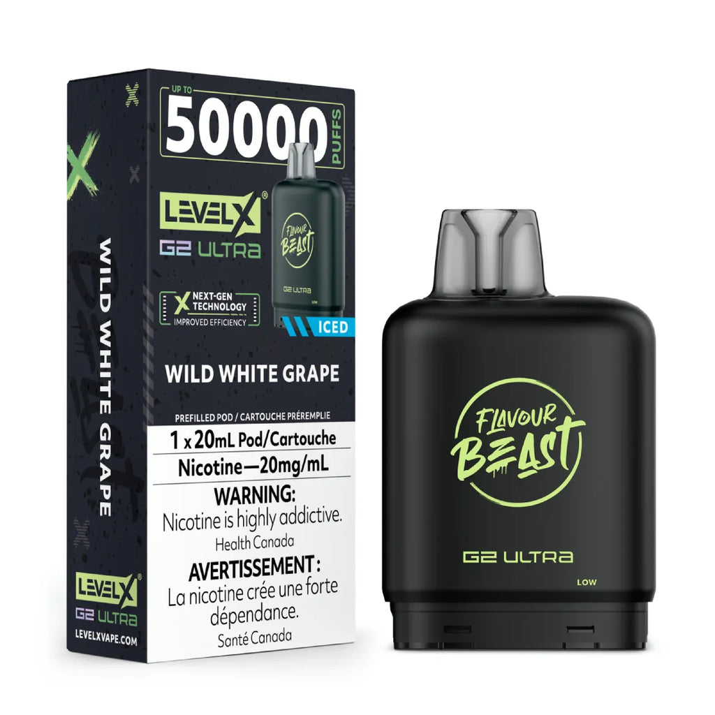 Level X - Flavour Beast G2 Ultra 50K Puffs Disposable Pods