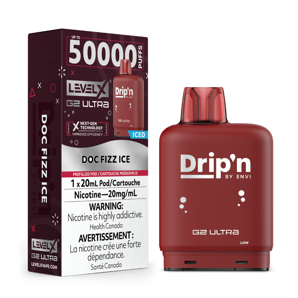 Level X - Drip'n G2 Ultra 50K Puffs Disposable Pods
