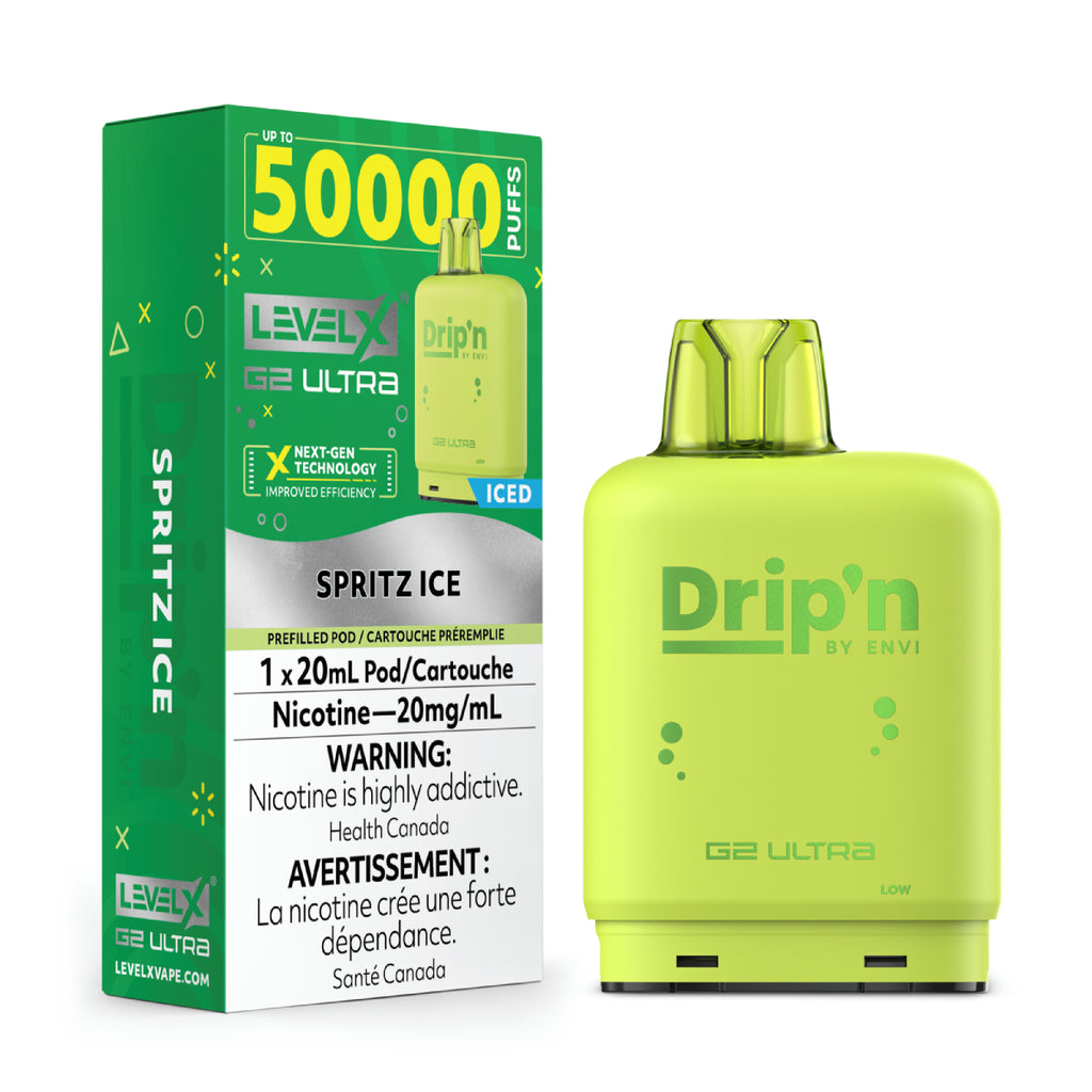 Level X - Drip'n G2 Ultra 50K Puffs Disposable Pods