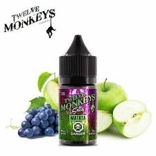 12 monkeys matata vape juice salt at vape station vape shop Toronto Scarborough Apple Grape Green Apple