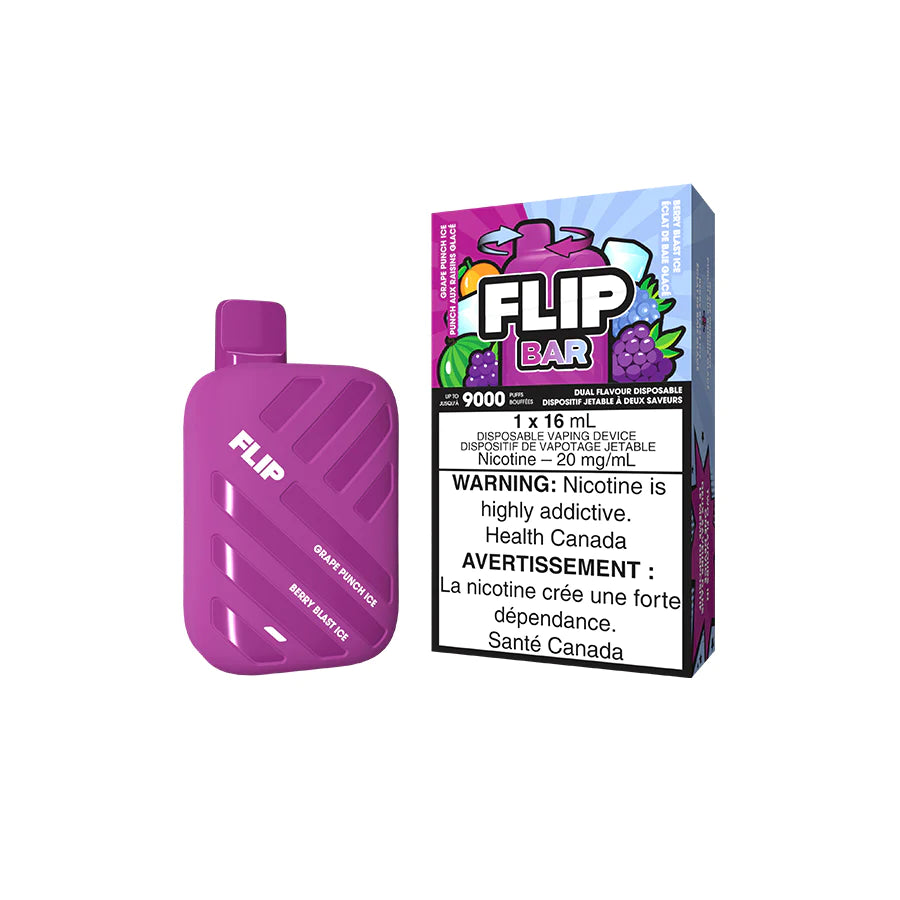 Flip Bar 2-in-1 Dual Flavour 9000 Puffs Disposable