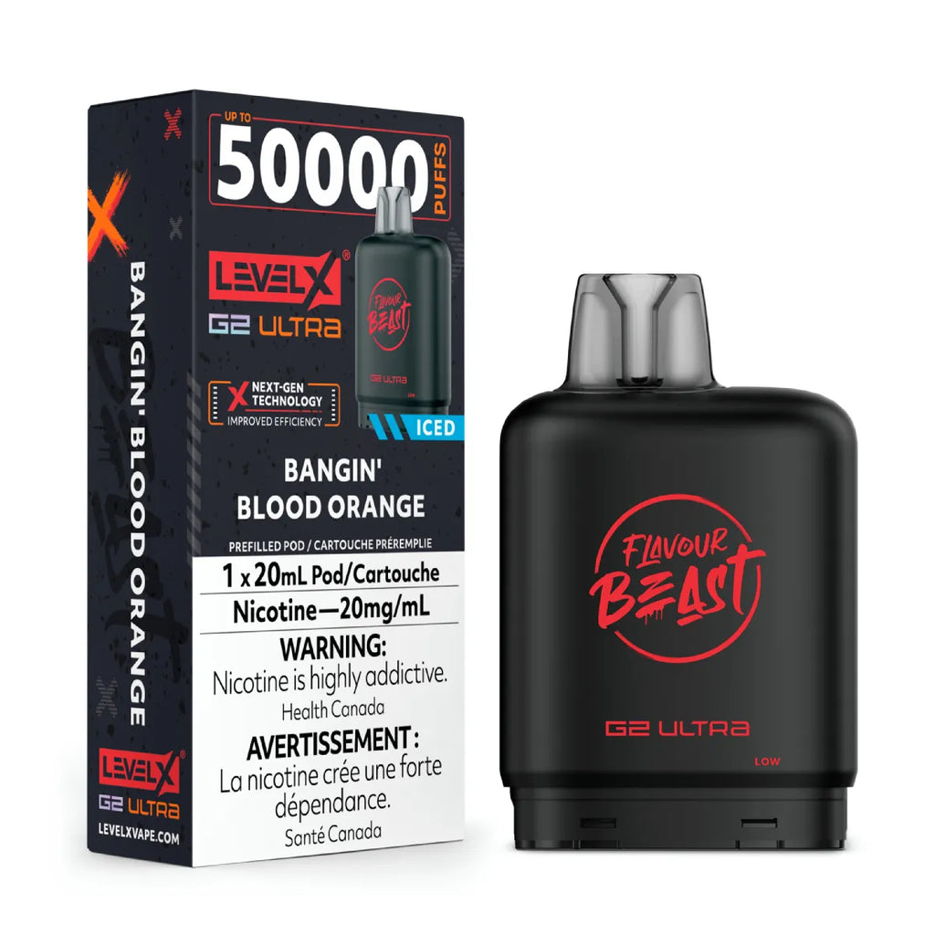 Level X - Flavour Beast G2 Ultra 50K Puffs Disposable Pods
