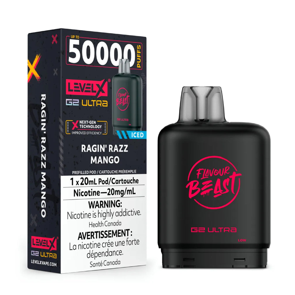 Level X - Flavour Beast G2 Ultra 50K Puffs Disposable Pods