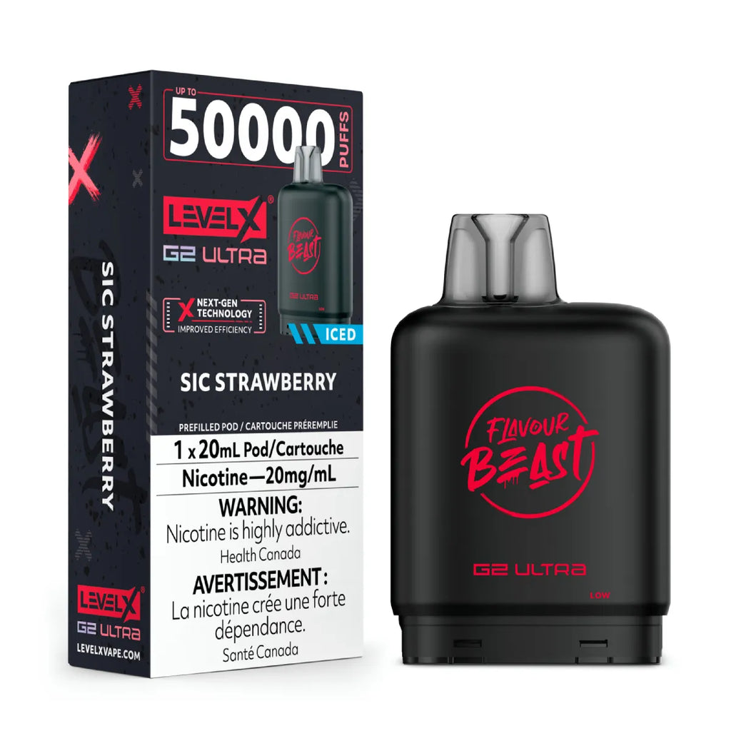 Level X - Flavour Beast G2 Ultra 50K Puffs Disposable Pods