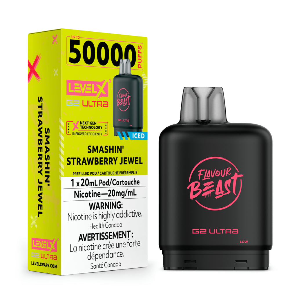 Level X - Flavour Beast G2 Ultra 50K Puffs Disposable Pods