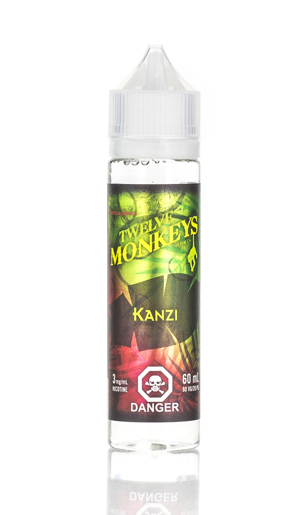 12 monkeys kanzi vape juice at vape station vape shop Toronto Scarborough Watermelon Strawberry Kiwi